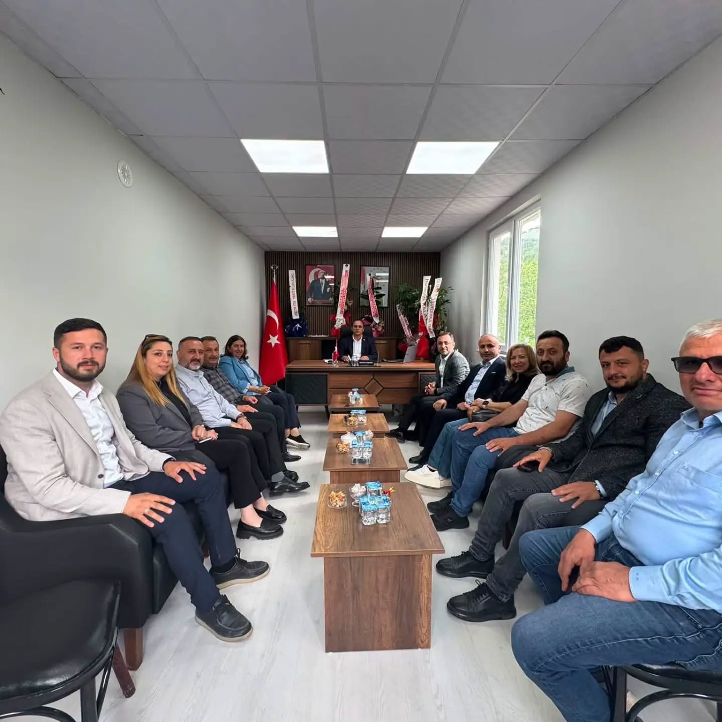BAŞKANIMIZA ZİYARET